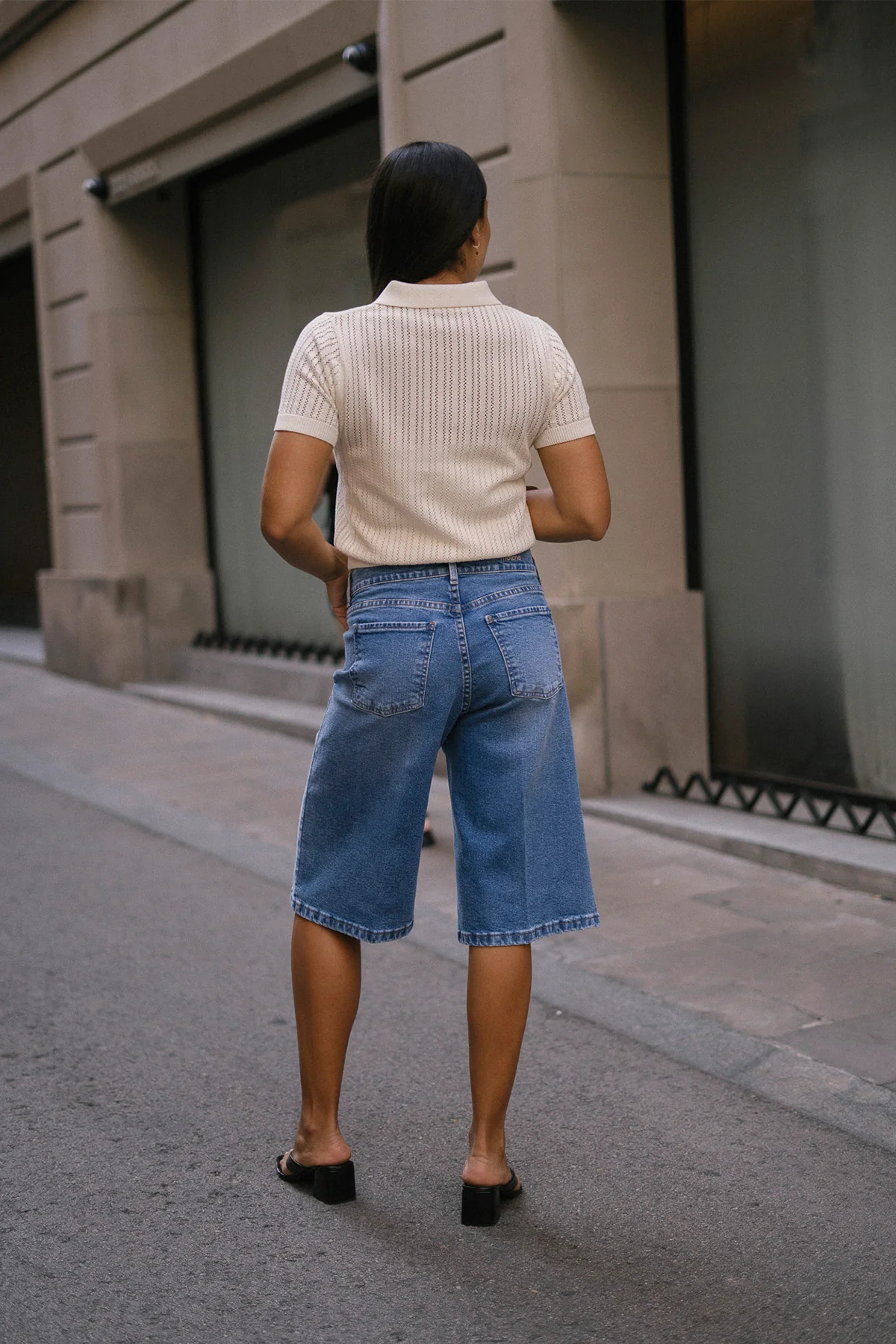 BERMUDA JORTS - BLUE - Image 6