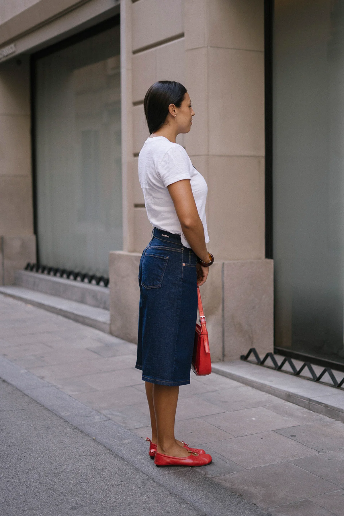 BERMUDA JORTS - RAW DENIM - Image 3
