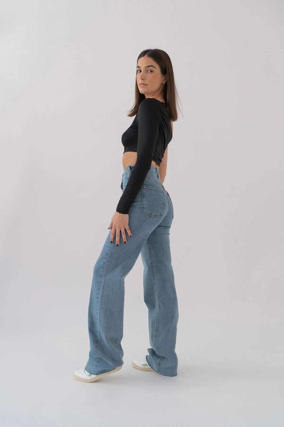 WIDELEG HIGH RISE - LIGHT BLUE - Image 5