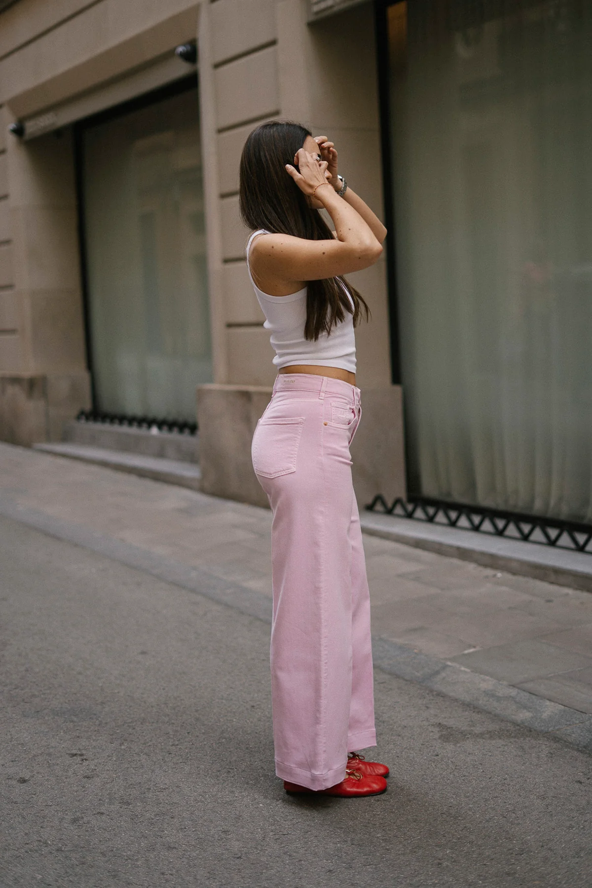 CULOTTE HIGH RISE - PINK - Image 4
